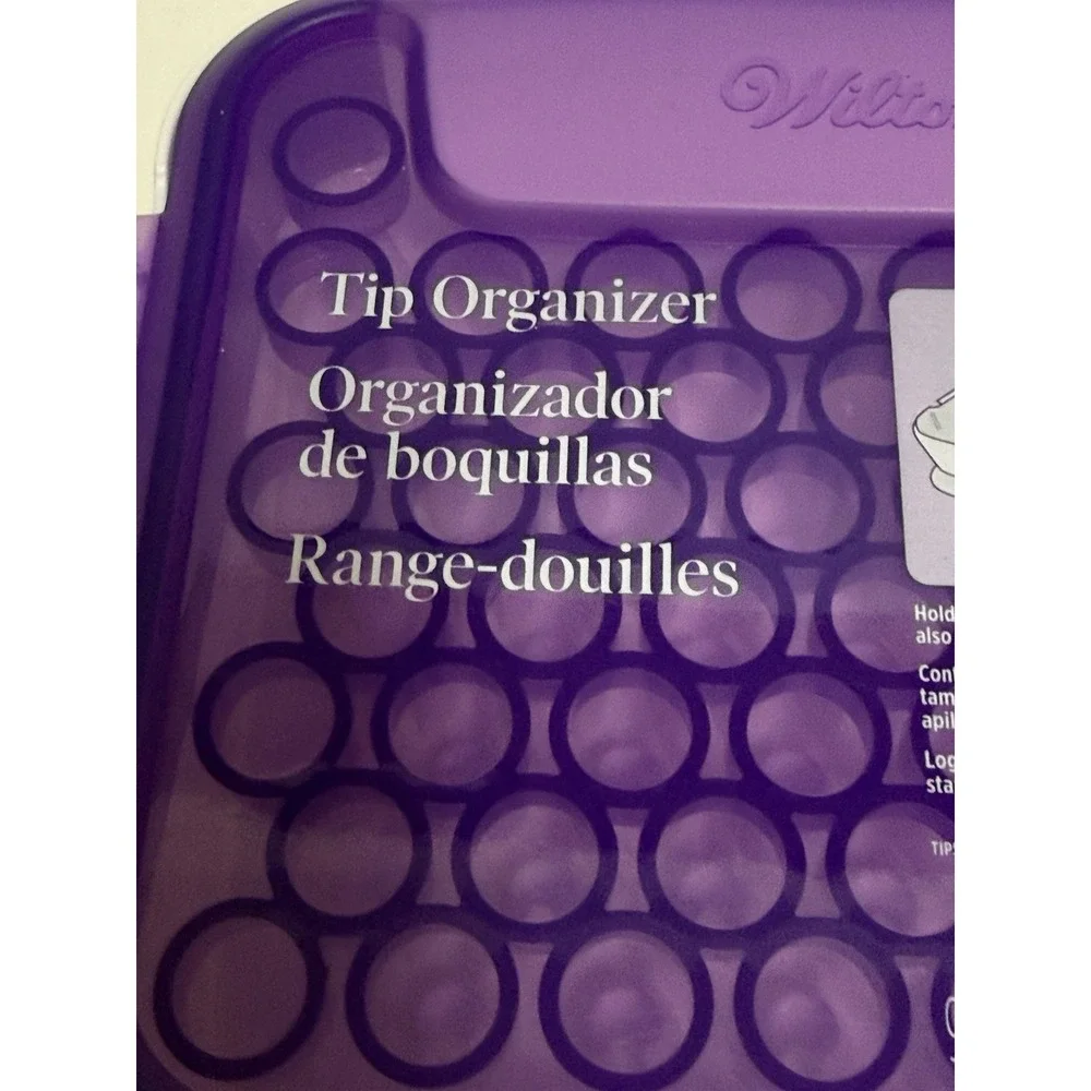 Wilton Decorating Tip Organizer Case - Holds 55 Standard-Sized Tips